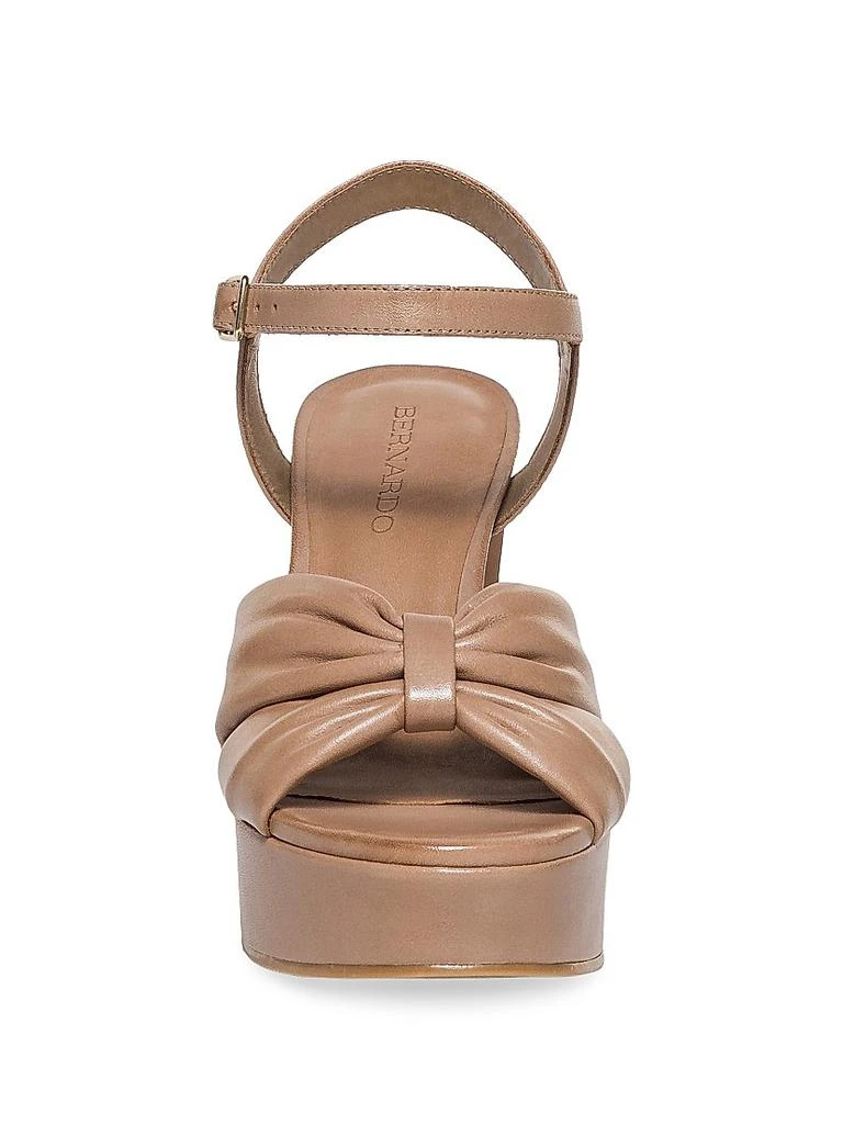 Bernardo Veronika Leather Platform Sandals 4