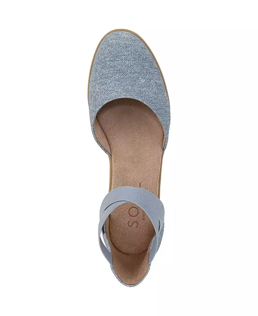 Soul Naturalizer Women's Intro Round Toe Slip On Low Wedge Flats 4