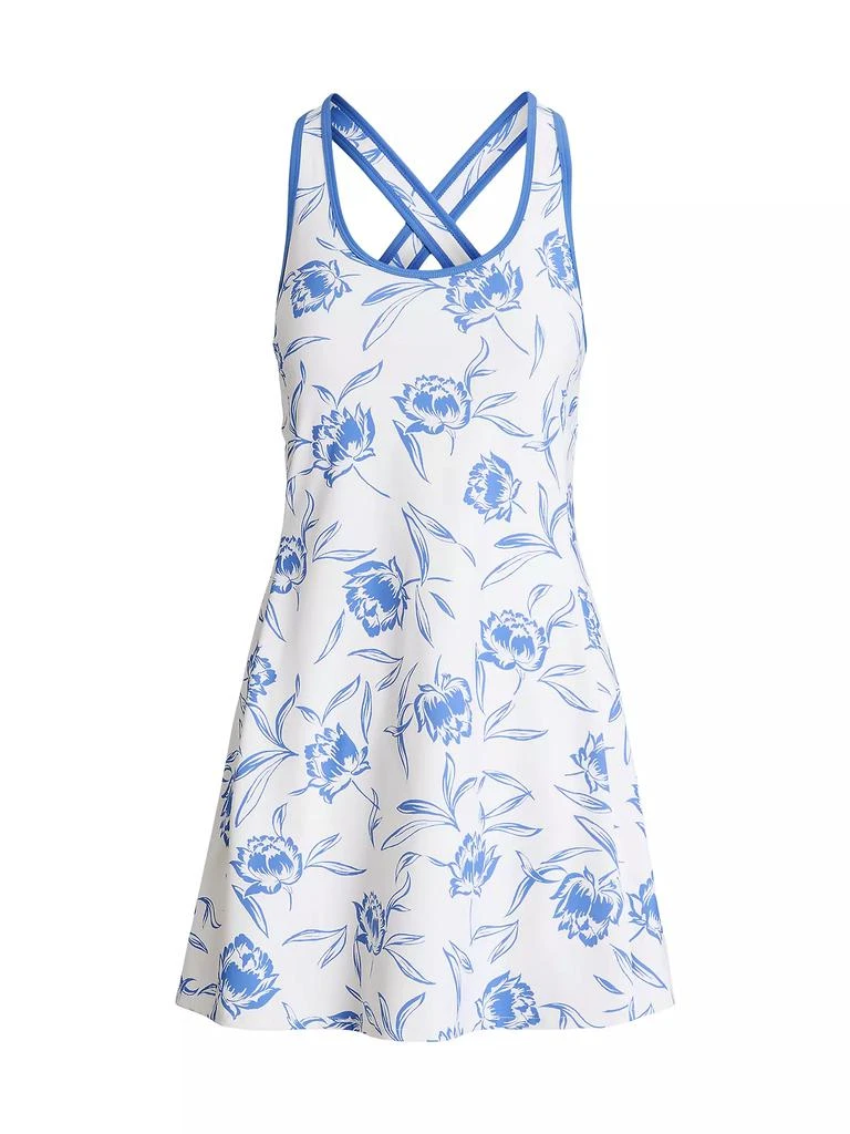 Ralph Lauren Floral Stretch-Interlock Tennis Dress 1