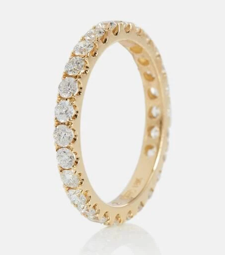 Shay Jewelry Back to Basics 18kt yellow gold ring with diamonds 3