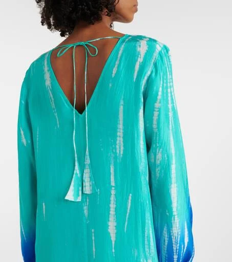 ANNA KOSTUROVA Ombré silk maxi dress 5