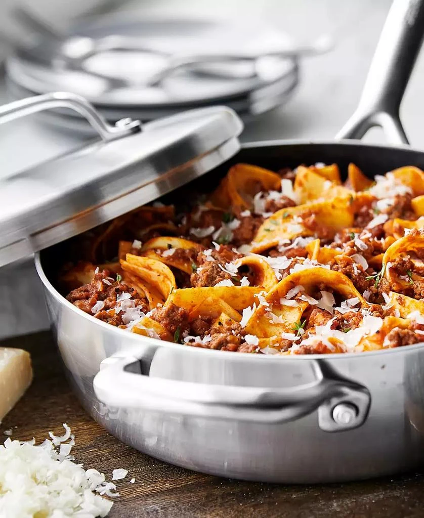 Greenpan GP5 Stainless Steel 4-Quart Saute Pan with Lid 6