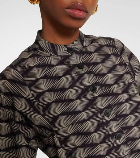 Dries Van Noten Printed cotton poplin maxi dress 4