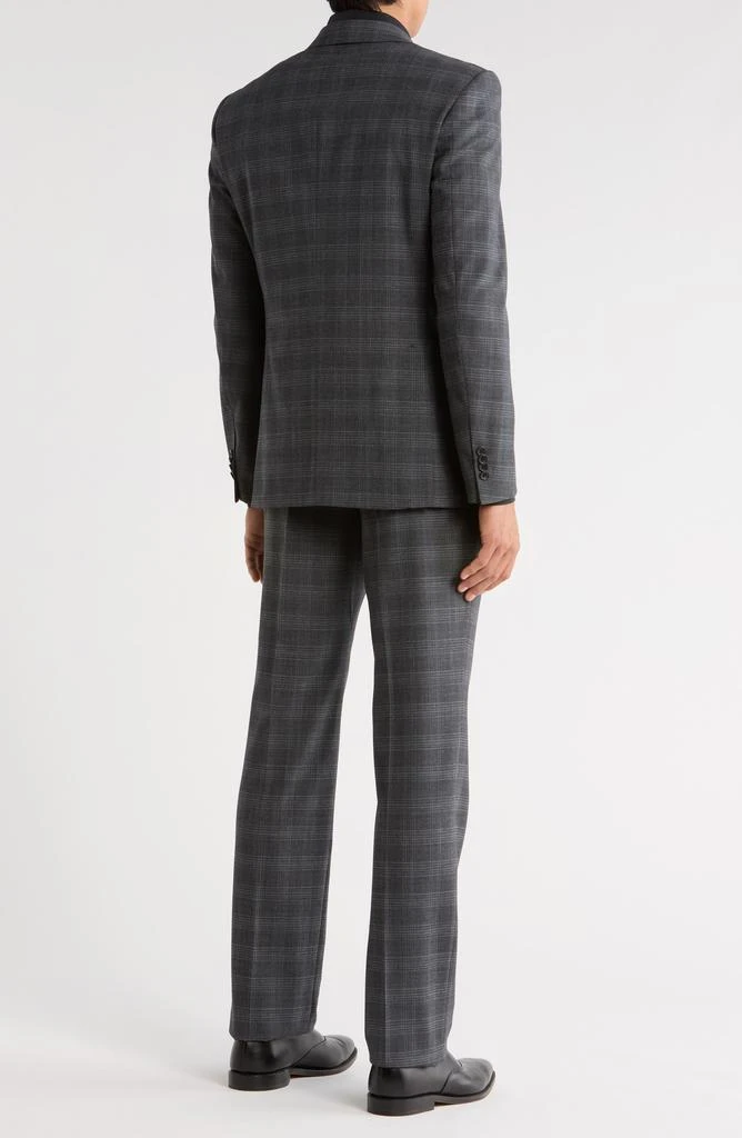 John Varvatos Plaid Wool Blend Suit 2
