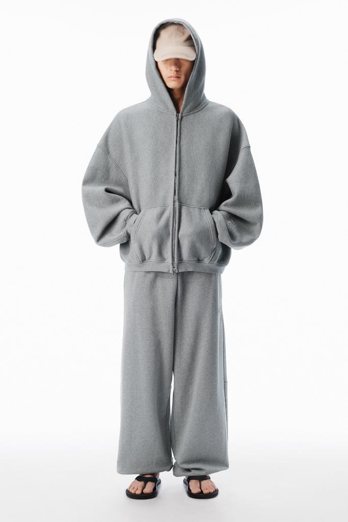 Alexander Wang STAR ZIP UP HOODIE IN DENSE FLEECE - Compare Prices