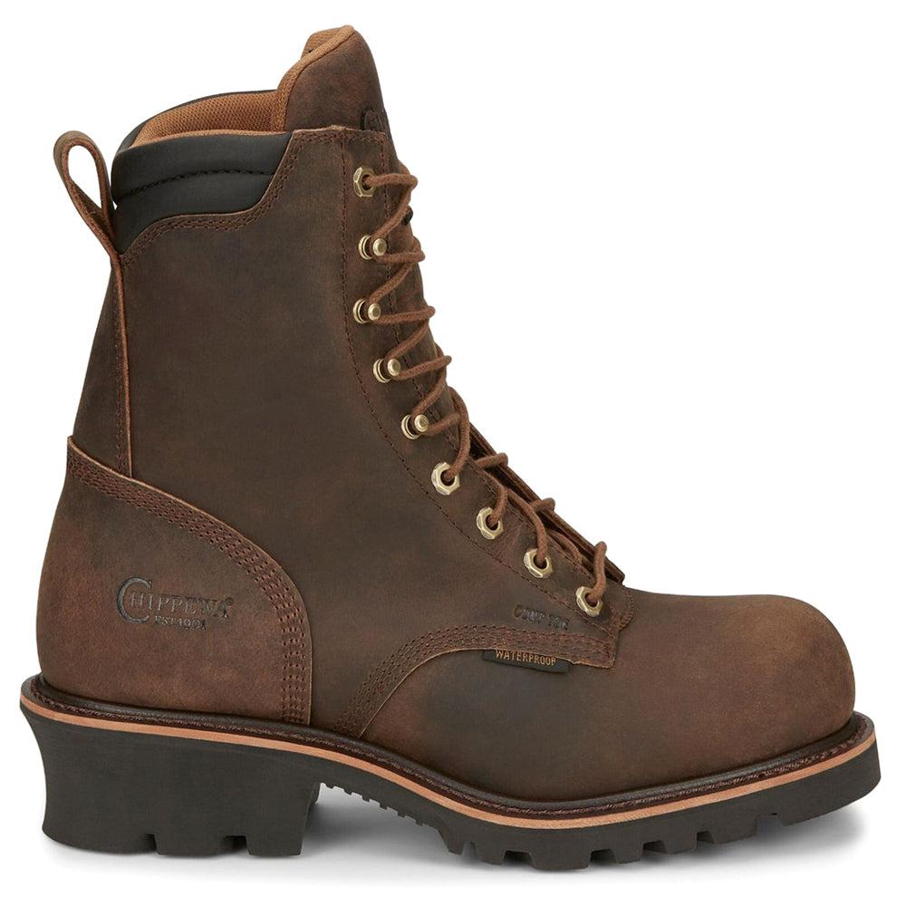 Chippewa Valdor 8 inch Waterproof Composite Toe Work Boots