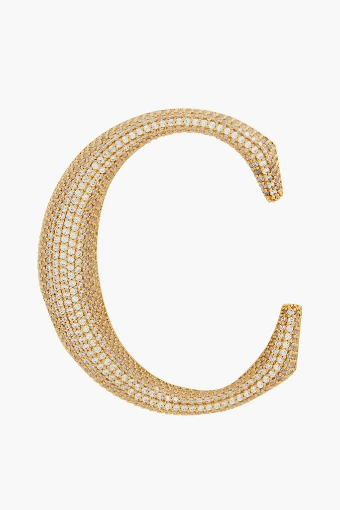 Chloé Gold-tone crystal bag charm