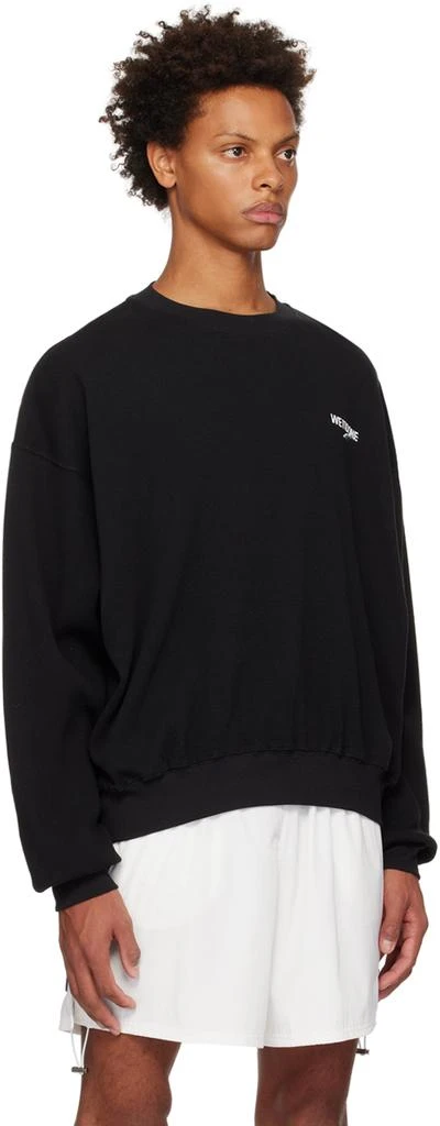 We11done Black Basic 1506 Sweatshirt 2