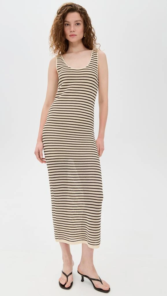 Rag 
Bone Zoey Stripe Maxi Dress 6