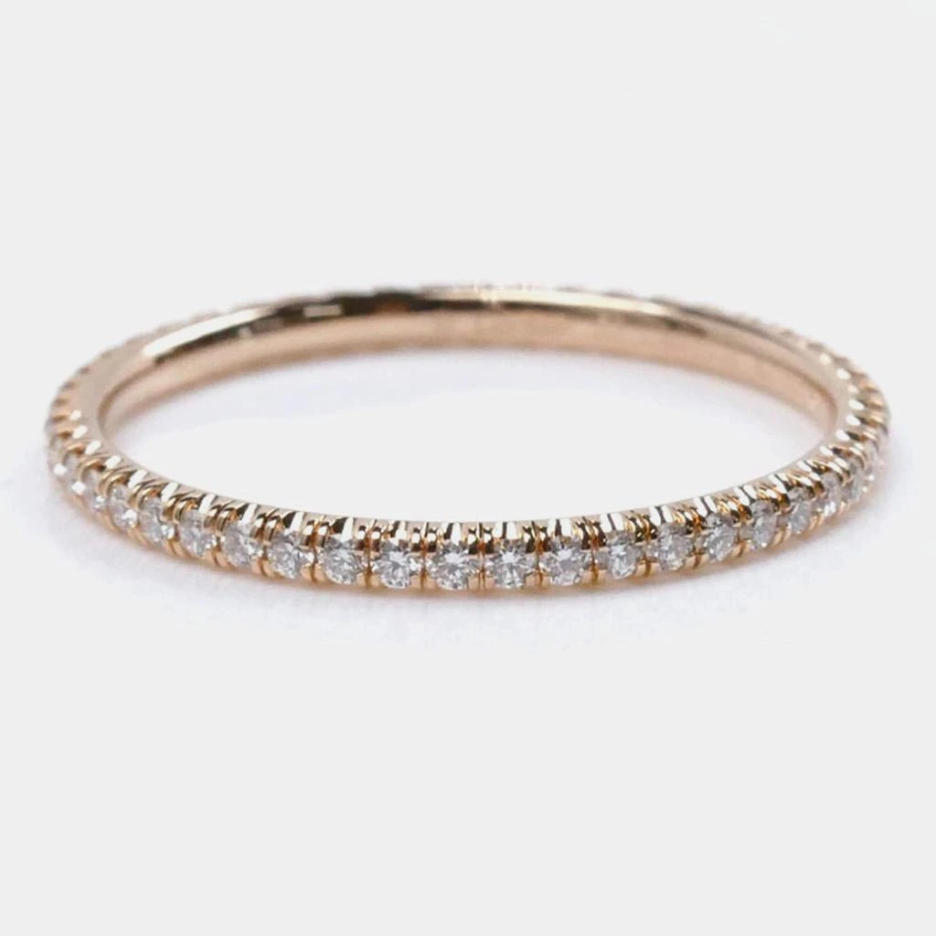 Cartier Cartier 18K Pink Gold Diamond Eternity Ring EU 52 1