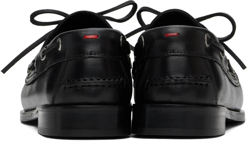 AEYDE Black Harris Calfskin Loafers 2