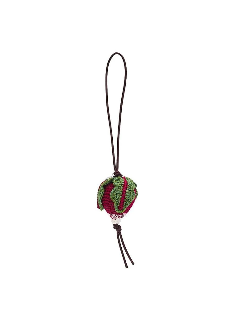 JW Anderson Crocheted Radish Charm