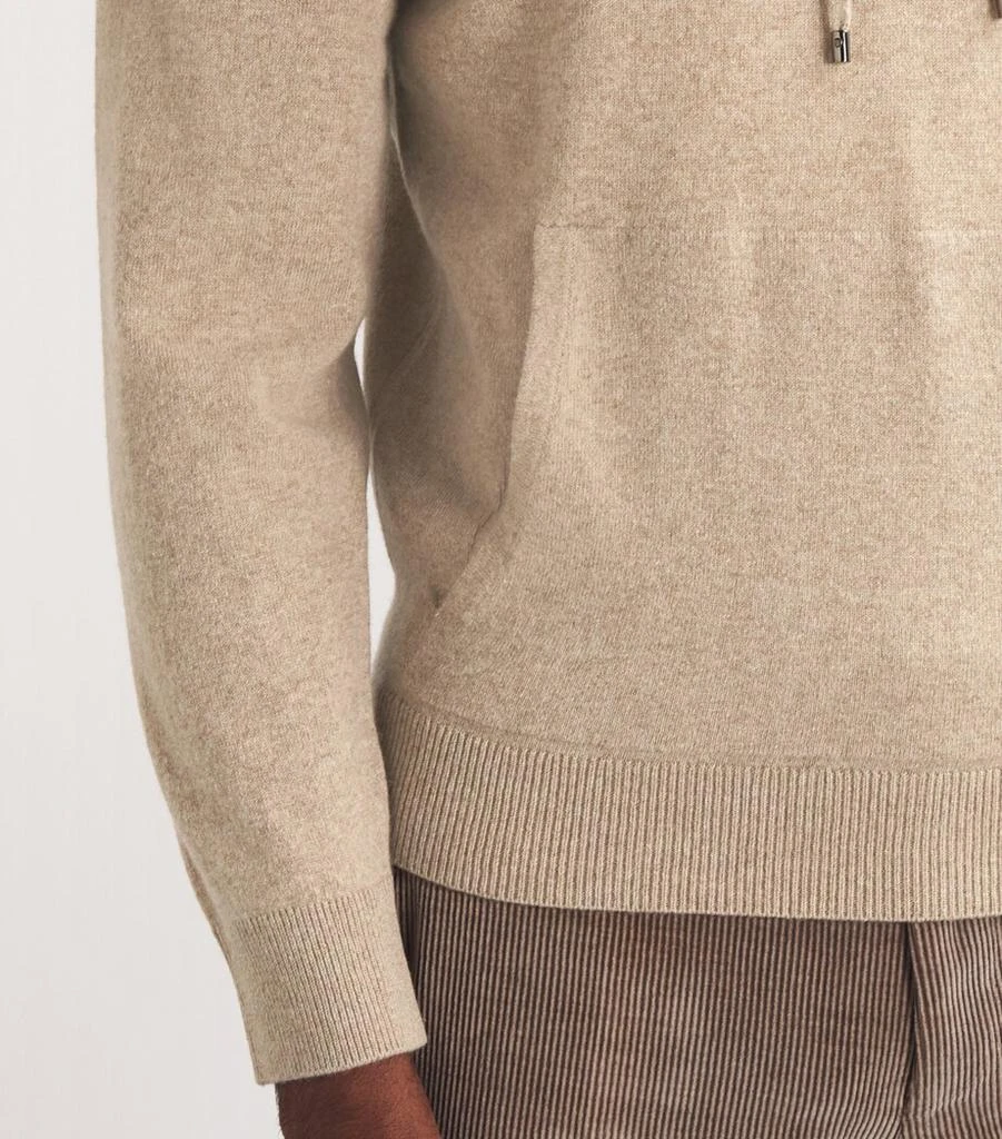 Corneliani Wool-Blend Knitted Hoodie 6
