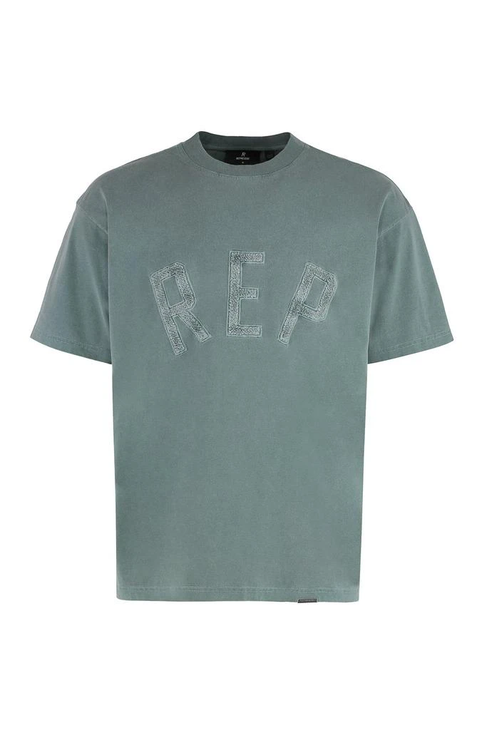 Represent Represent Rep Applique Crewneck T-Shirt 1