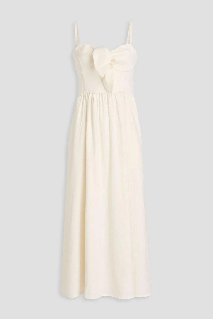 Shop Aurora knotted linen-blend midi dress on Sale at BeyondStyle  Get  Lowest price in three month Aurora knotted linen-blend midi dress with  Limited-Time Flash Deals, Exclusive Discounts, and Special Offers. Enjoy