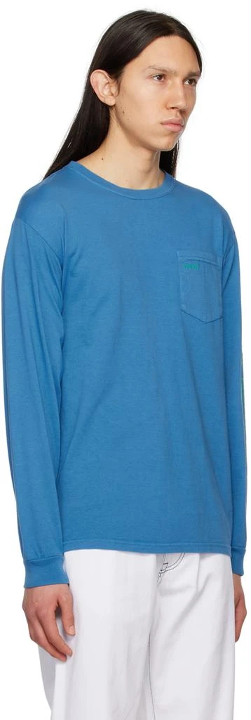 Noah Blue Modern Boy Long Sleeve T-Shirt 2