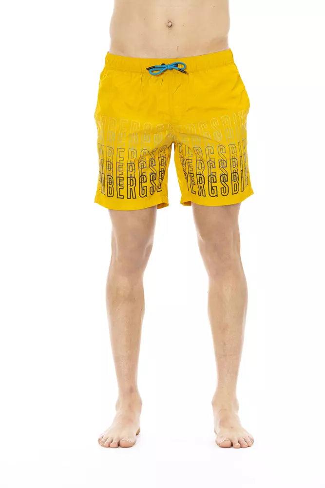 BIKKEMBERGS Polyester Men Swim Men's Short