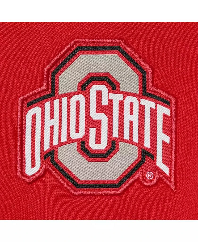 NIKE Men's Scarlet Ohio State Buckeyes AV-15 2.0 Pullover Hoodie 5