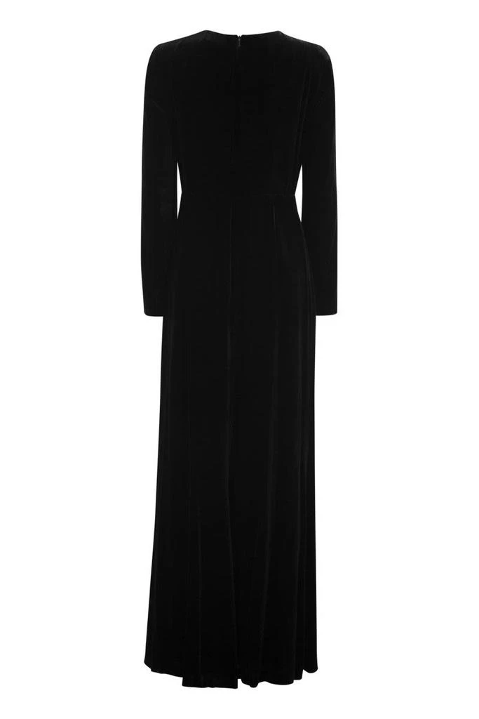 Shop BAIA LONG DRESS IN SHAVED VELVET on Sale at BeyondStyle