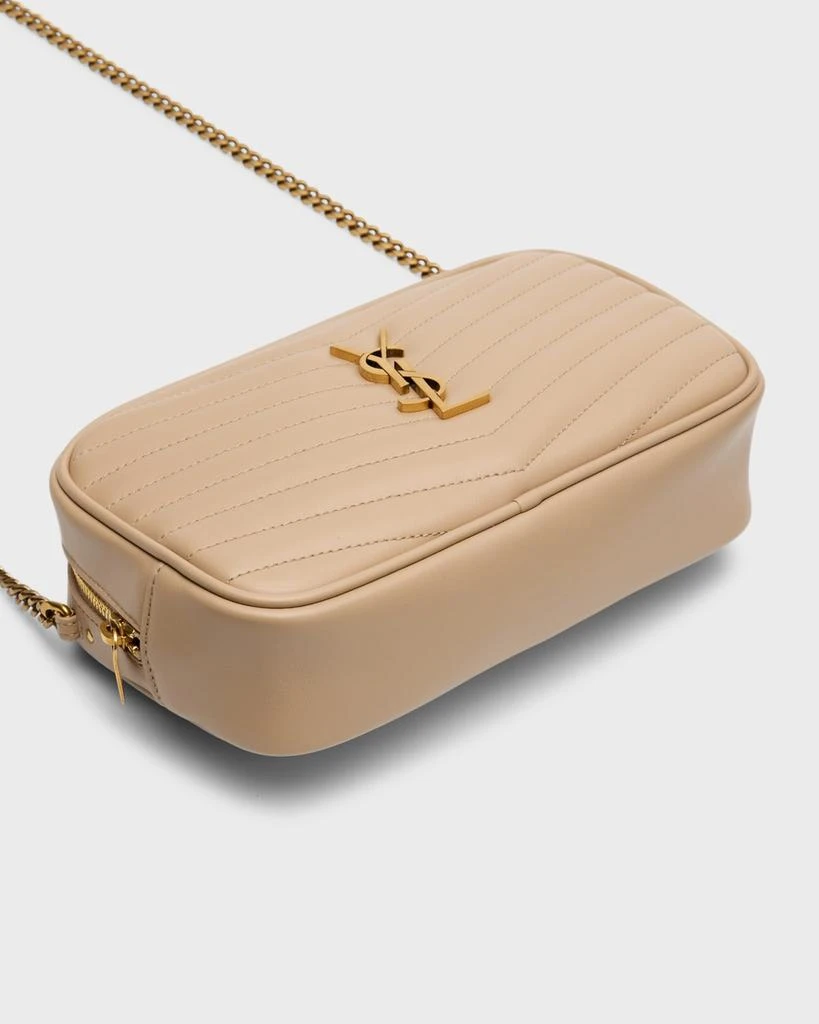Yves Saint Laurent Lou Mini YSL Camera Bag in Smooth Quilted Leather 7