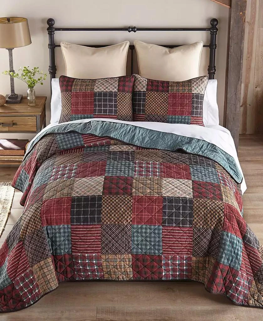 Donna Sharp Appalachia Plaid 3-Pc. Quilt Set