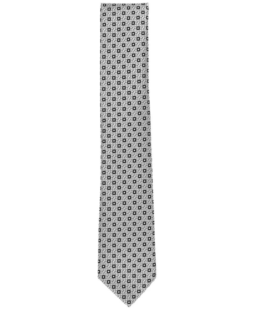 Alfani Men's Alene Slim Geometric Print Tie, Exclusively at Macy's