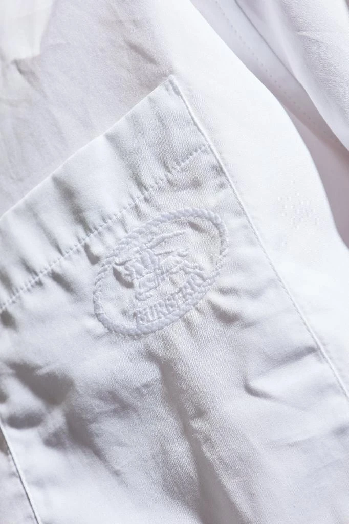 Burberry Burberry Checked Long-Sleeved Buttoned Shirt 4