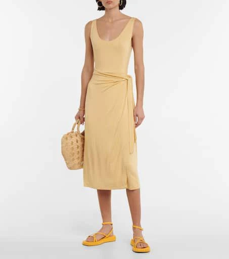 Vince Wrap midi dress 2