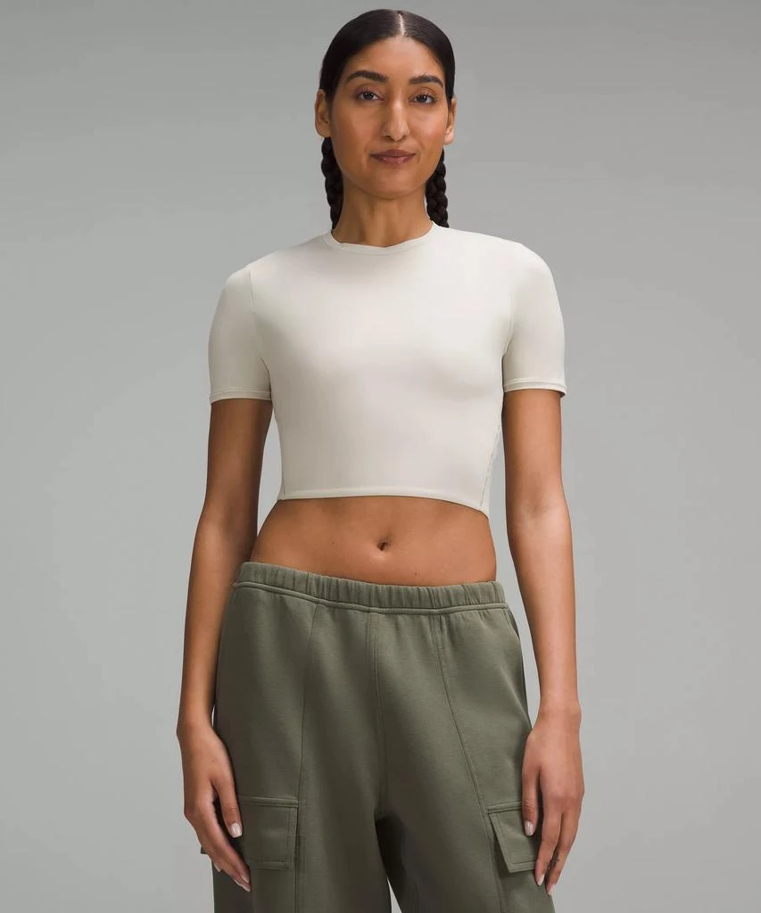 lululemon Wundermost Ultra-Soft Nulu Crewneck Cropped T-Shirt 5