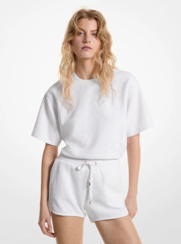 Michael Kors Logo Jacquard Knit Shorts