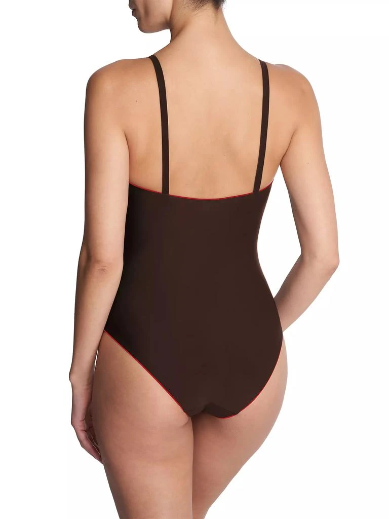 Natori Riviera Reversible One Piece Swimsuit 5