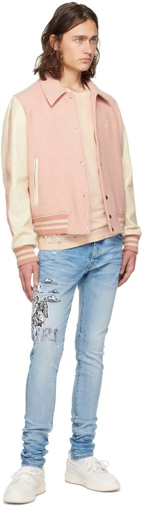 AMIRI Pink Shotgun T-Shirt 4