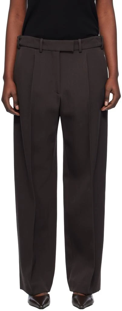 The Row Brown Roan Trousers 1
