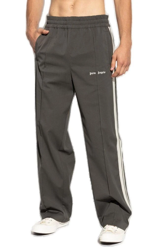 Palm Angels Logo Embroidered Track Pants 2