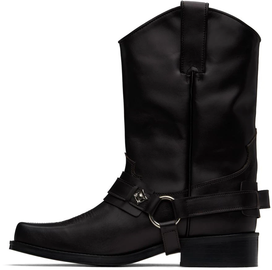 Toga Virilis SSENSE Exclusive Brown Boots 3