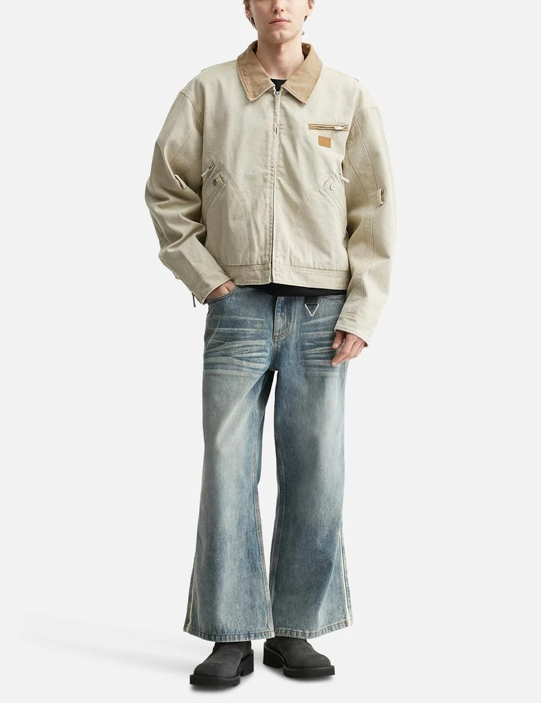 C2H4 “Profile” Volume Double Waist Jeans 5