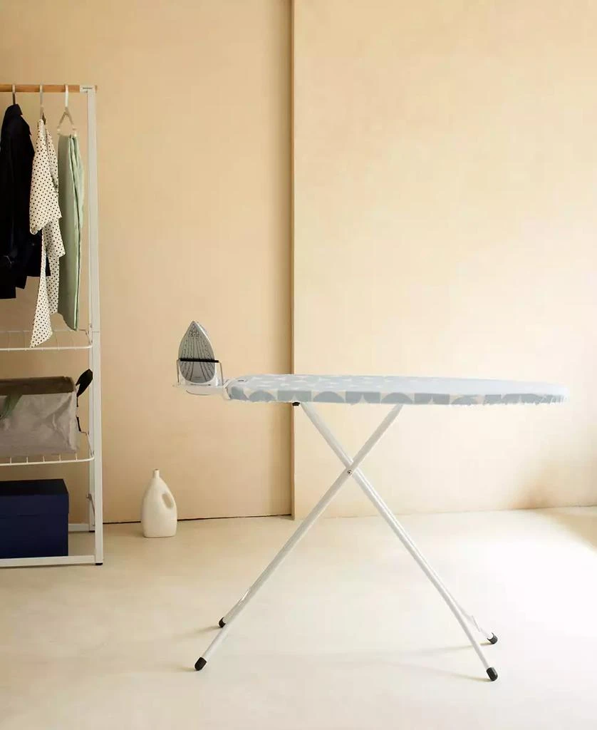 Brabantia Ironing Board A, 43 x 12" 110 x 30 Centimeter with Steam Iron Rest, 0.9" 22 Millimeter and Frame 4