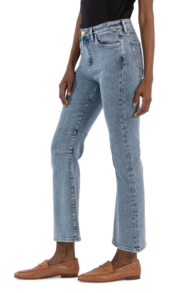 KUT from the Kloth Kelsey Seamed High Waist Ankle Flare Jeans 3