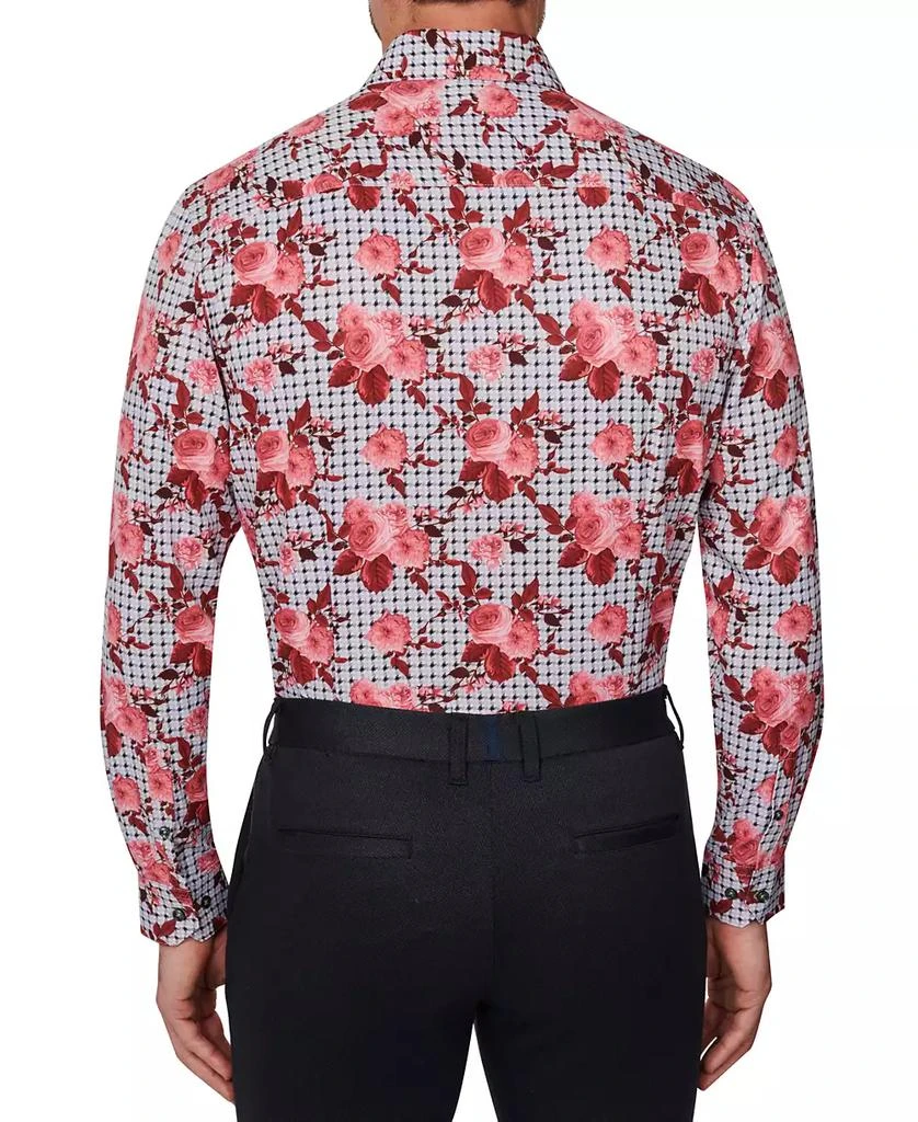 Men's Slim Fit Non-Iron Floral-Print Performance Stretch Dress Shirt  On  Sale Now with Up to 63% Off | Discover Exclusive Deals & Savings at  BeyondStyle  Authentic Society of Threads Men|men's