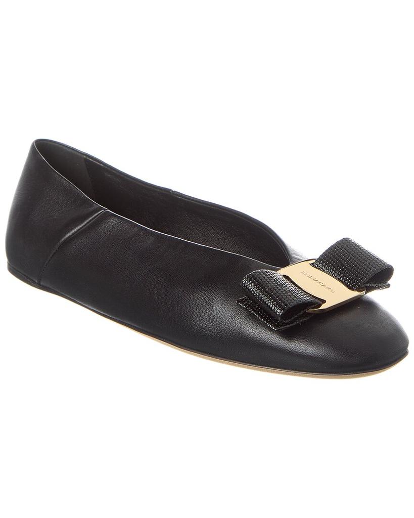 Salvatore Ferragamo Black mesh Varina ballet flats - Shoes Salvatore Ferragamo Black mesh Varina ballet flats - Shoes