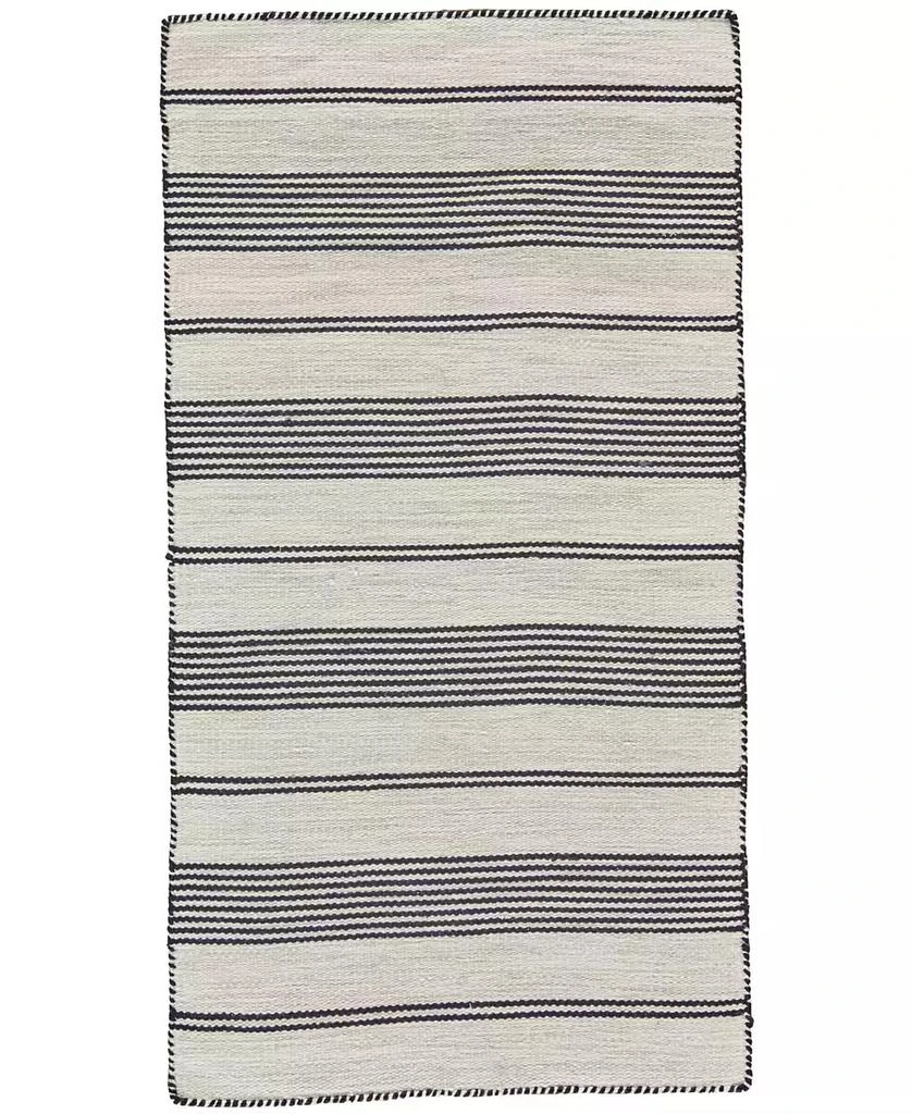 Feizy Duprine R0560 Black 4
 x 6
 Area Rug