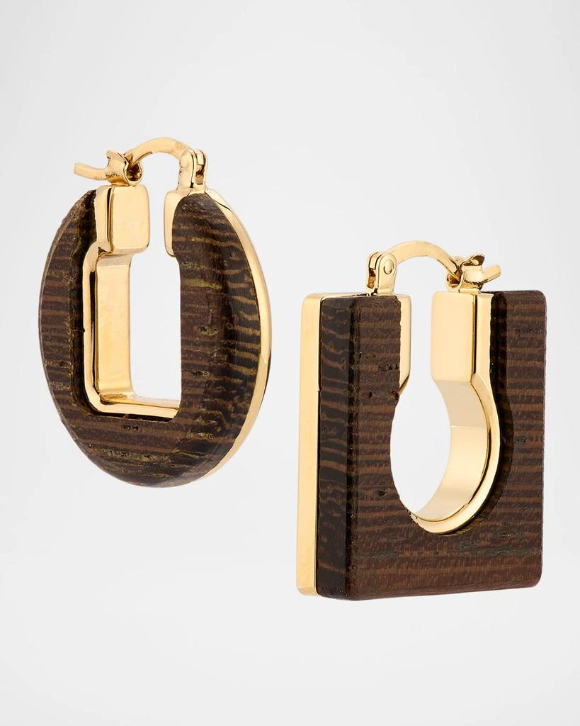 Jacquemus Les Boucles Rond Carre Earrings 1