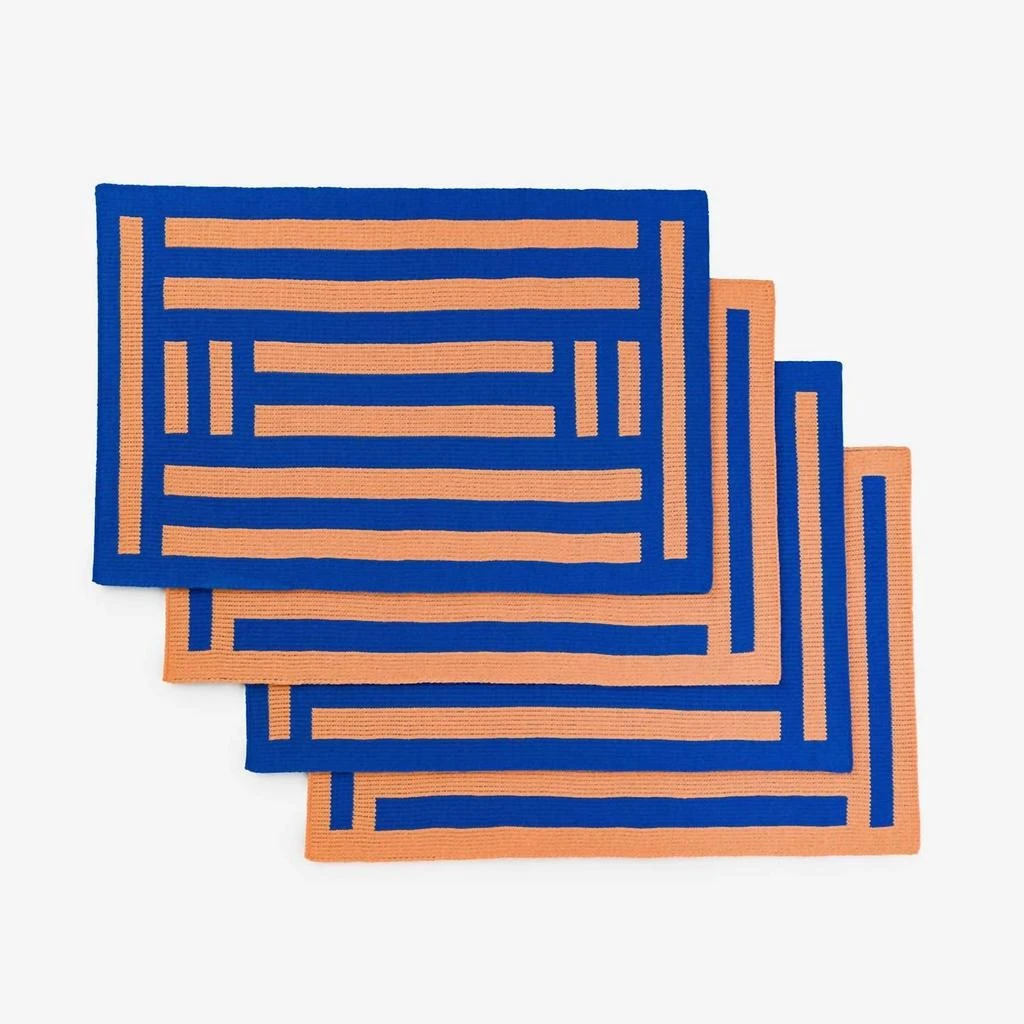 Verloop Verloop - Columns Placemat Set Of 4