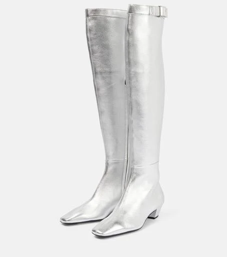 Tom Ford Metallic over-the-knee boots 5