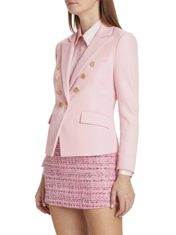 Generation Love Amelia Double-Breasted Stretch Crepe Blazer 3