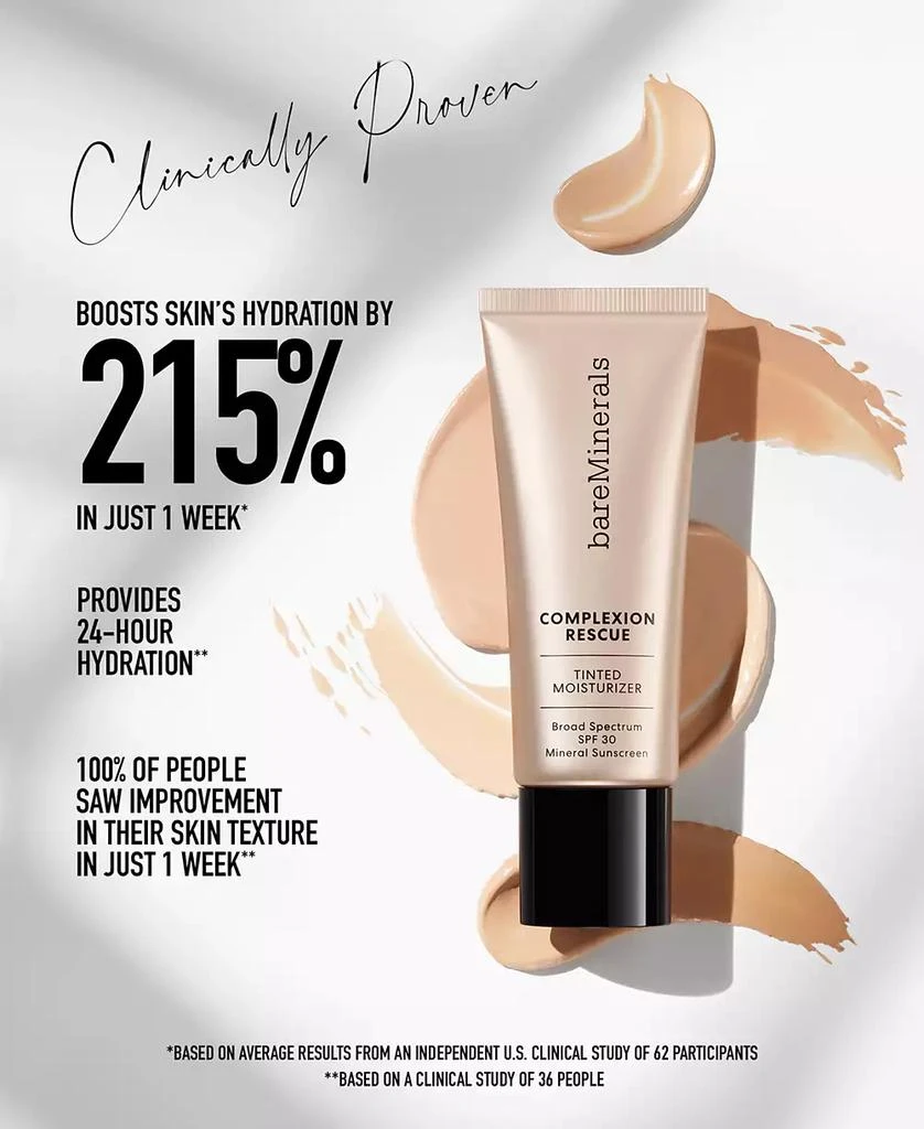 BareMinerals COMPLEXION RESCUE® Tinted Moisturizer with Hyaluronic Acid and Mineral SPF 30 10