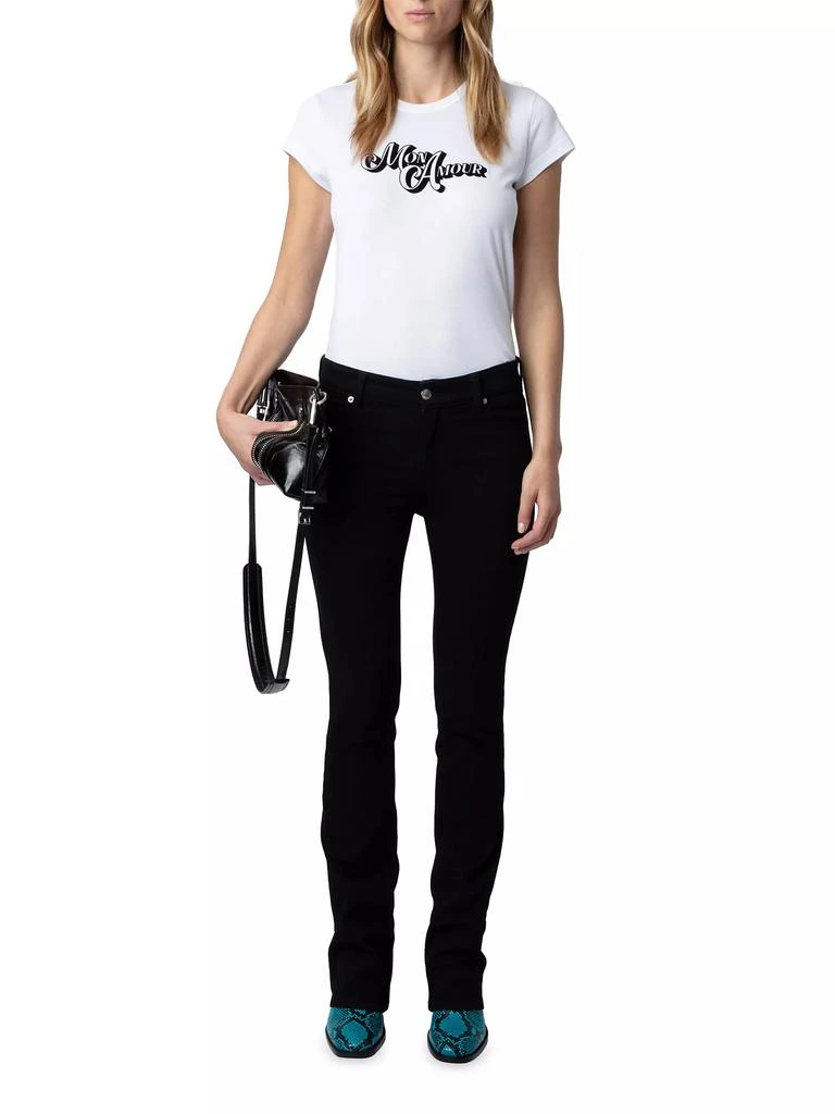ZADIG & VOLTAIRE Graphic Cotton T-Shirt 2