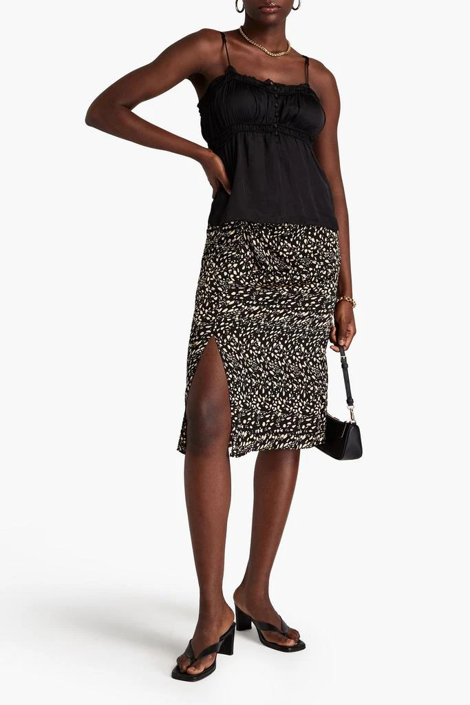 ba&sh Yael button-embellished satin camisole 2