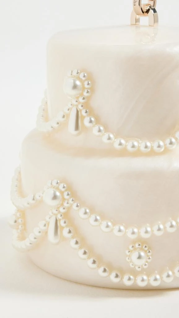 Simone Rocha Beaded Frosting Cake Bag W/ Pearl Crossbody 4