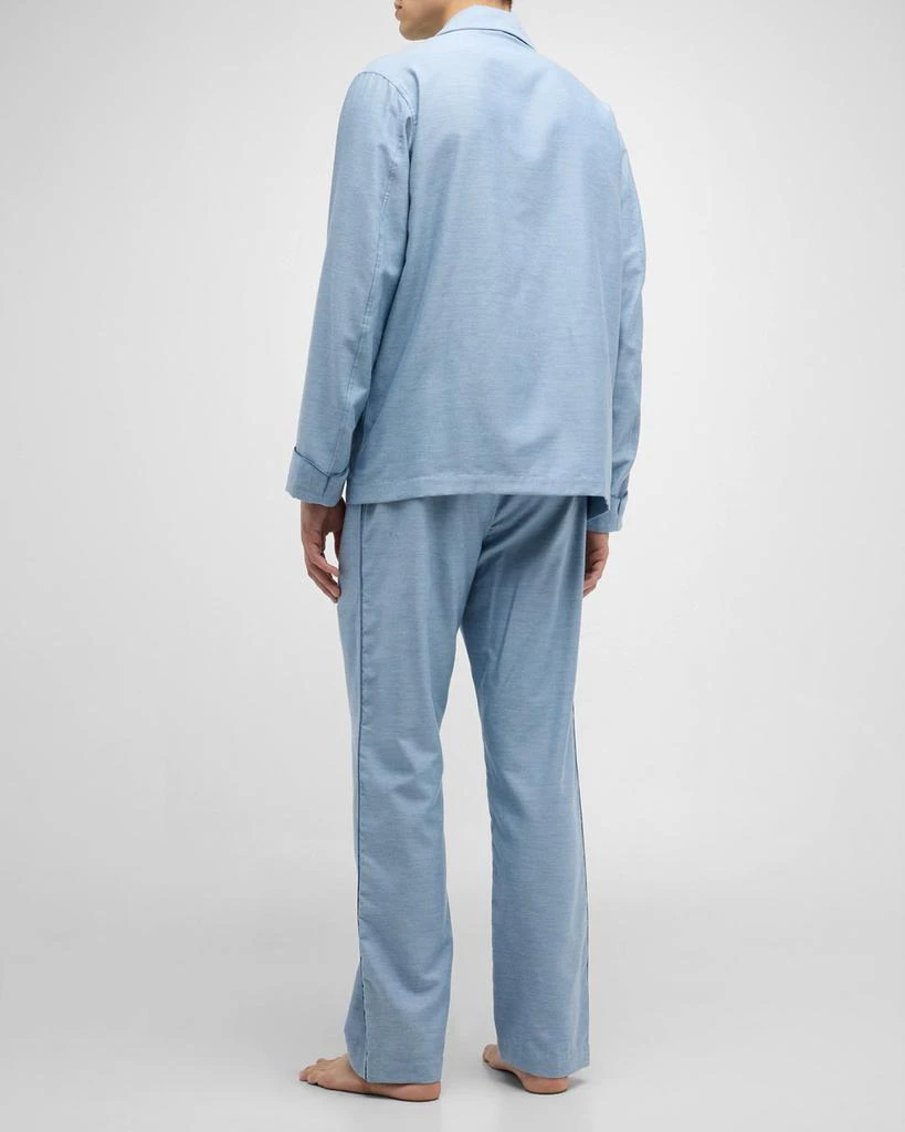 Brioni Men's Cotton-Cashmere Pajama Set 3
